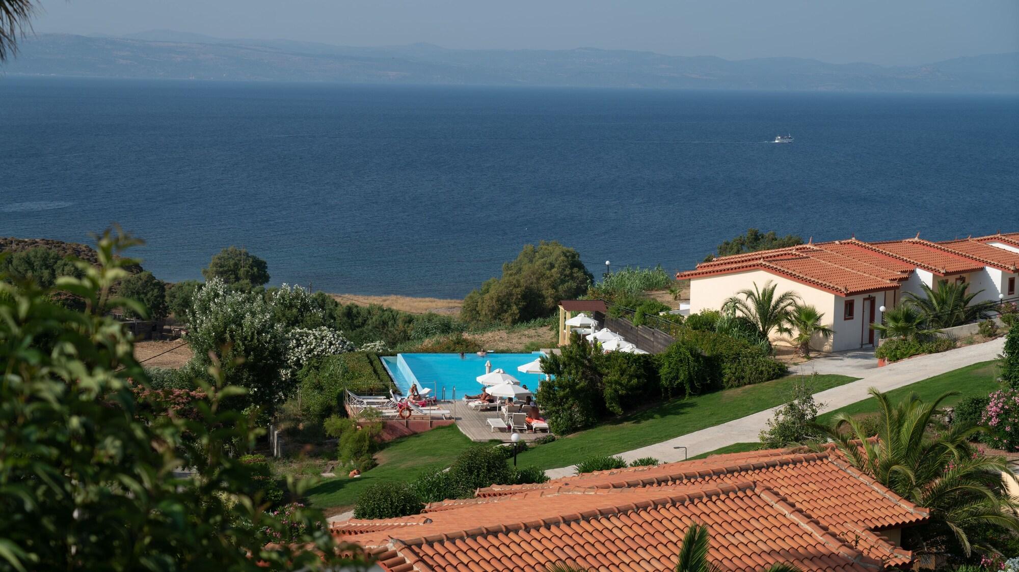 Belvedere Aeolis Hotel Mithymna Exteriör bild