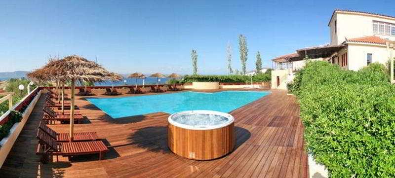 Belvedere Aeolis Hotel Mithymna Exteriör bild