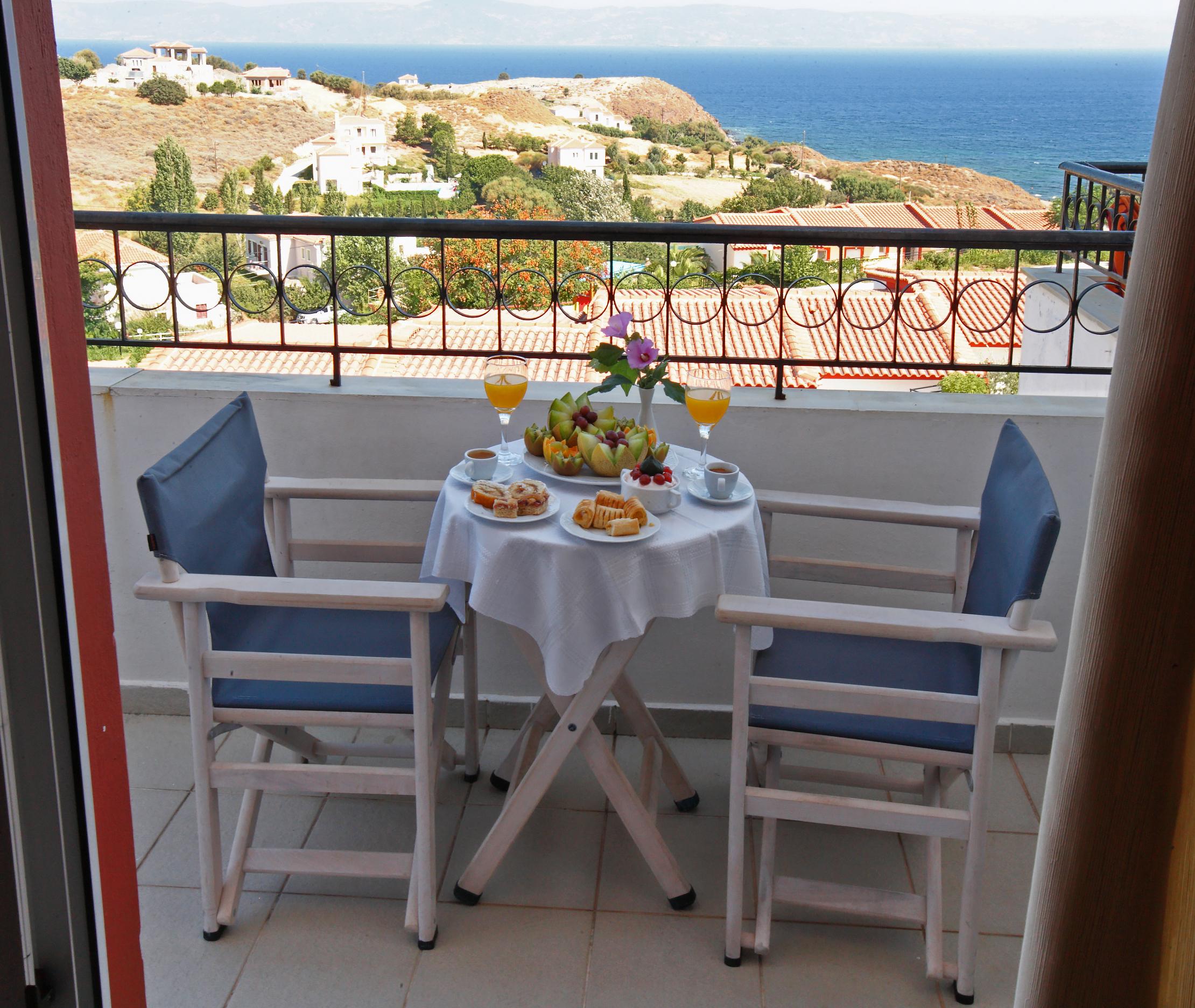 Belvedere Aeolis Hotel Mithymna Exteriör bild