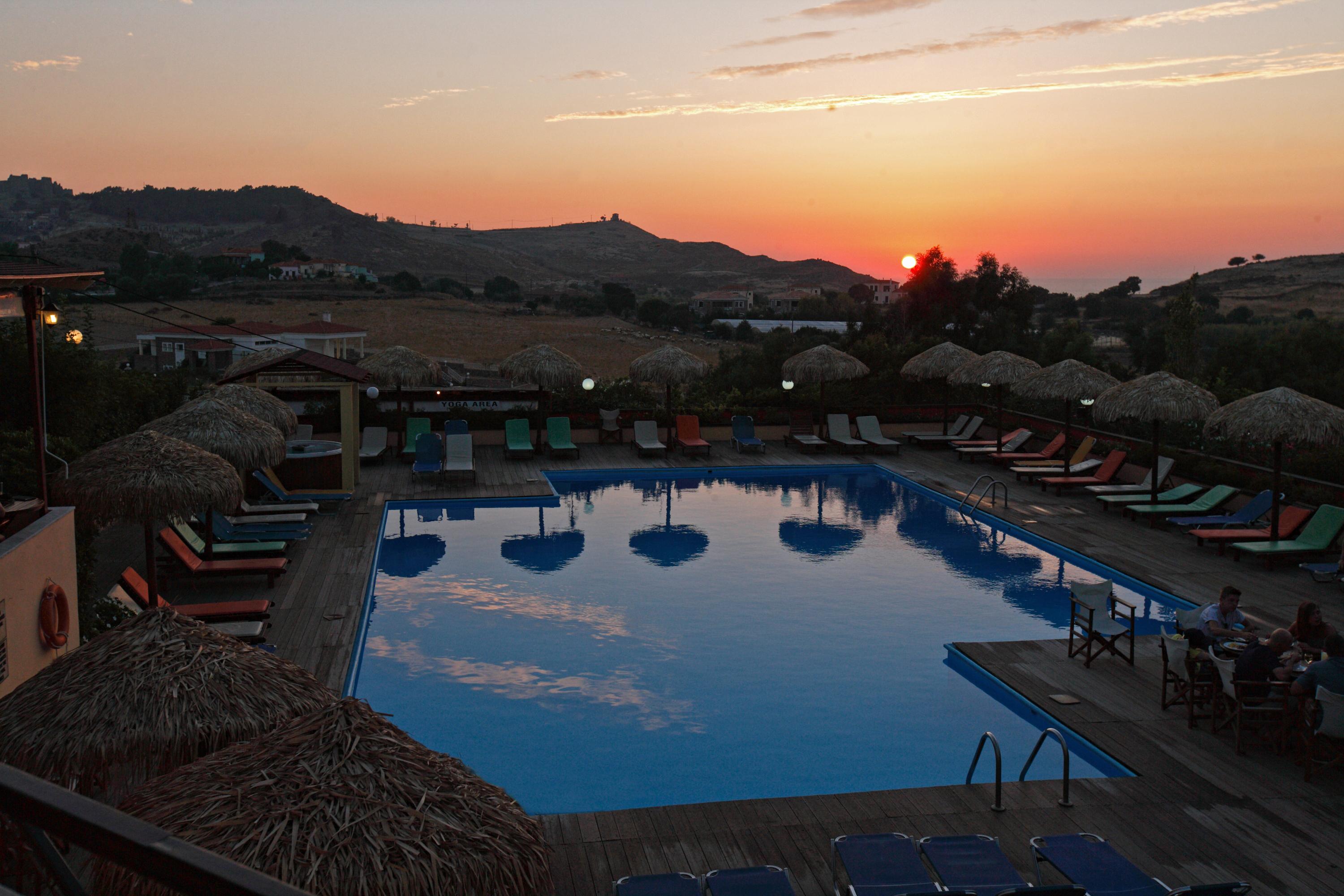Belvedere Aeolis Hotel Mithymna Exteriör bild