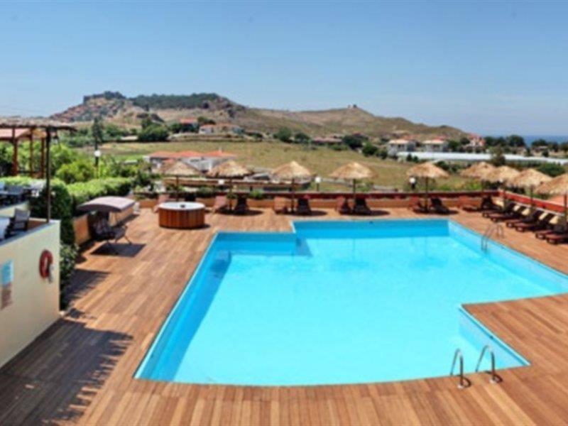 Belvedere Aeolis Hotel Mithymna Exteriör bild
